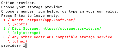 List of storage providers that support Koofr API - Koofr blog rclone