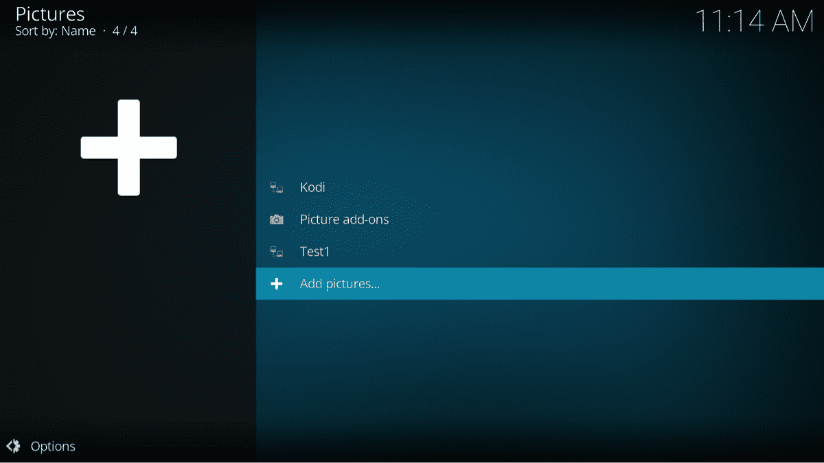 Click on Kodi file and the program will start scanning your files